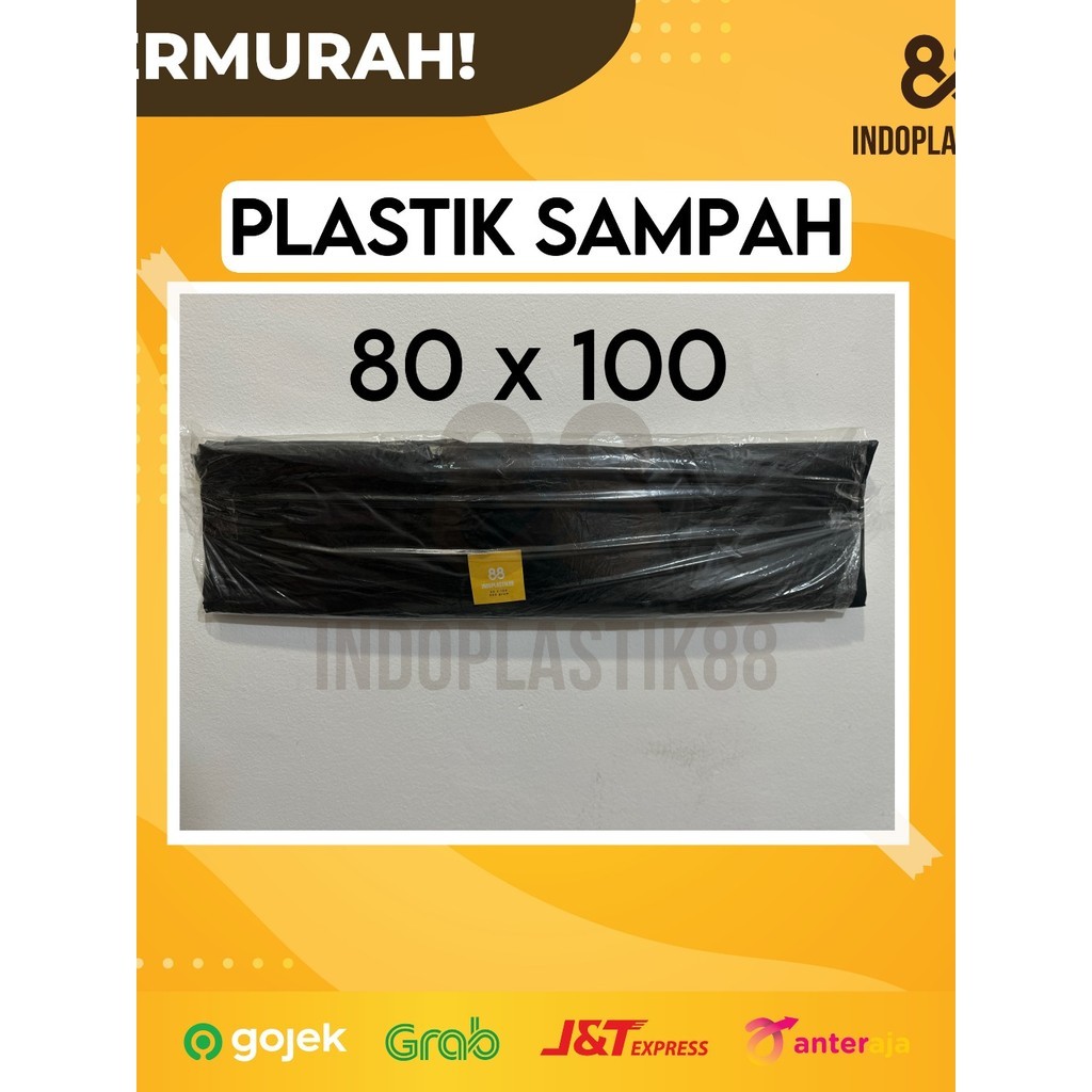Kantong Sampah 80 X 100 / Kantong Plastik Sampah / Trash Bag
