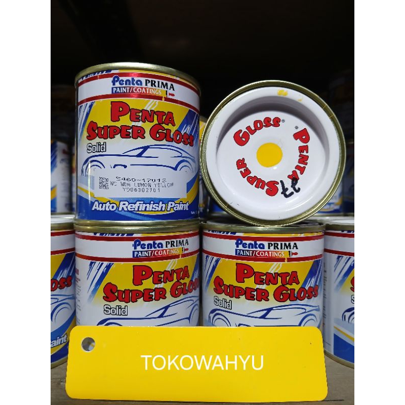 17012 CAT DUCO KUNING LEMON PENTA SUPER GLOSS