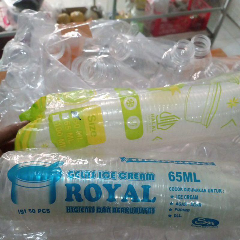 cup pudding jelly  agar agar 65ml 50 ml