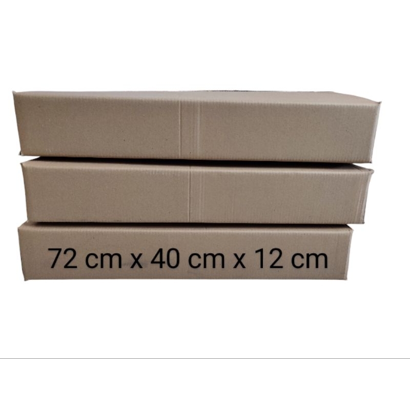 

Kardus 72 cm x 40 cm x 12 cm