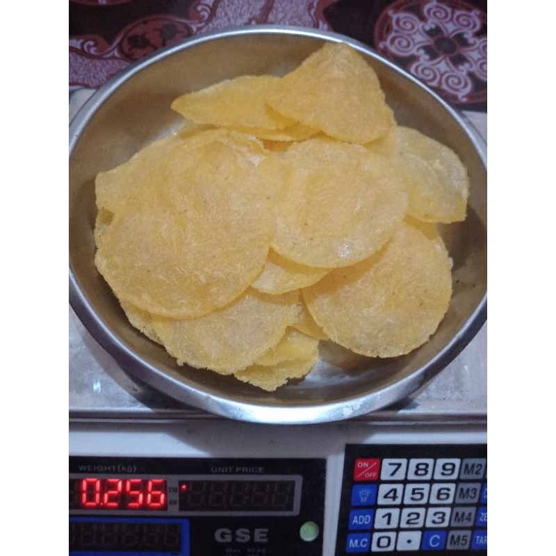 

Opak singkong mentah 250gram