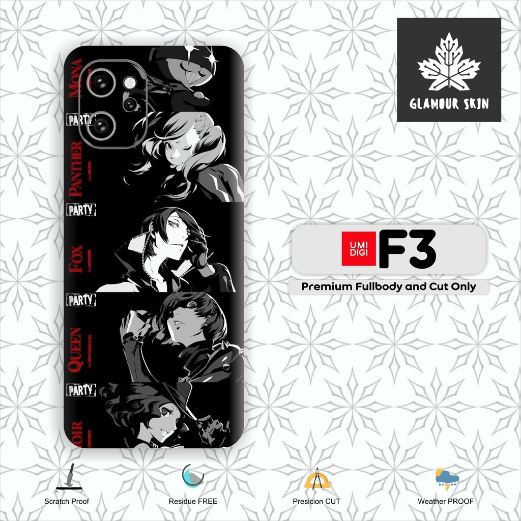 (2PCS) Umidigi F3 Fullbody Garskin Case/Stiker Protector Free Customs & COD Variasi