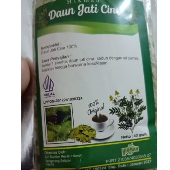 

teh daun jati