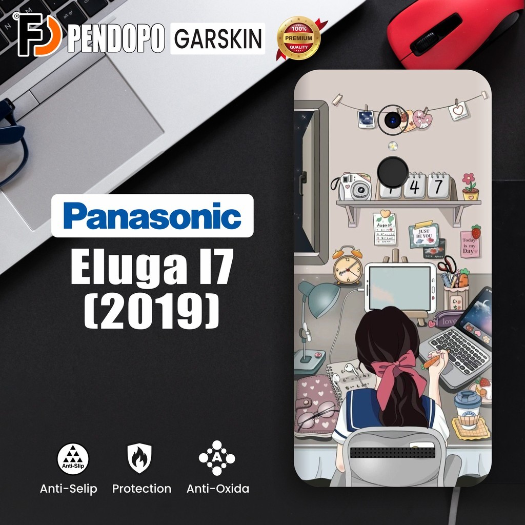Premium Protection Garskin Panasonic Eluga L7 (2019) Stiker Custom (2PCS) Bisa COD