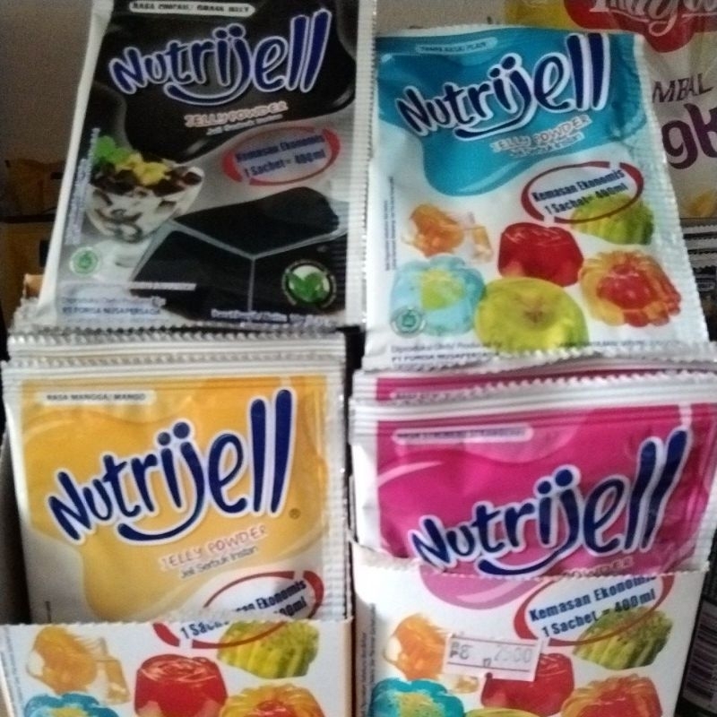 

nutrijell jelly powder / agar agar bubuk 10gr