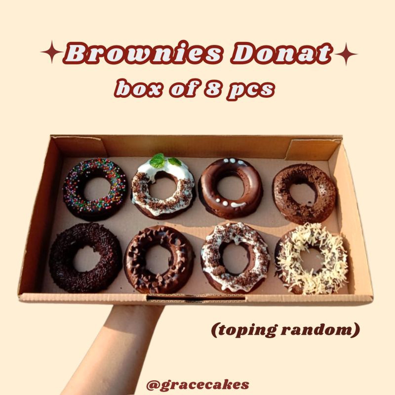 

Brownies Donat | Brownies Panggang | Brownies Coklat | Brownies Kering |