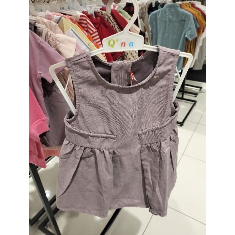 QNA Baju Dress Anak Perempuan Usia 1-4 Tahun