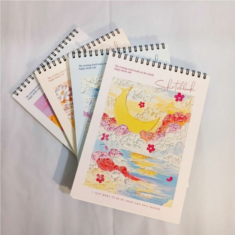 

[TERBARU] Sketchbook A5 Buku Gambar A5 Buku Sketsa Vertikal Jilid Spiral 45 Lembar / 90 Halaman