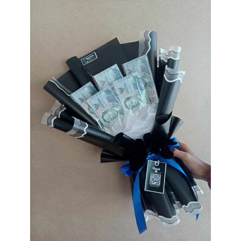 Buket uang 5 lembar || buket uang || money bucket