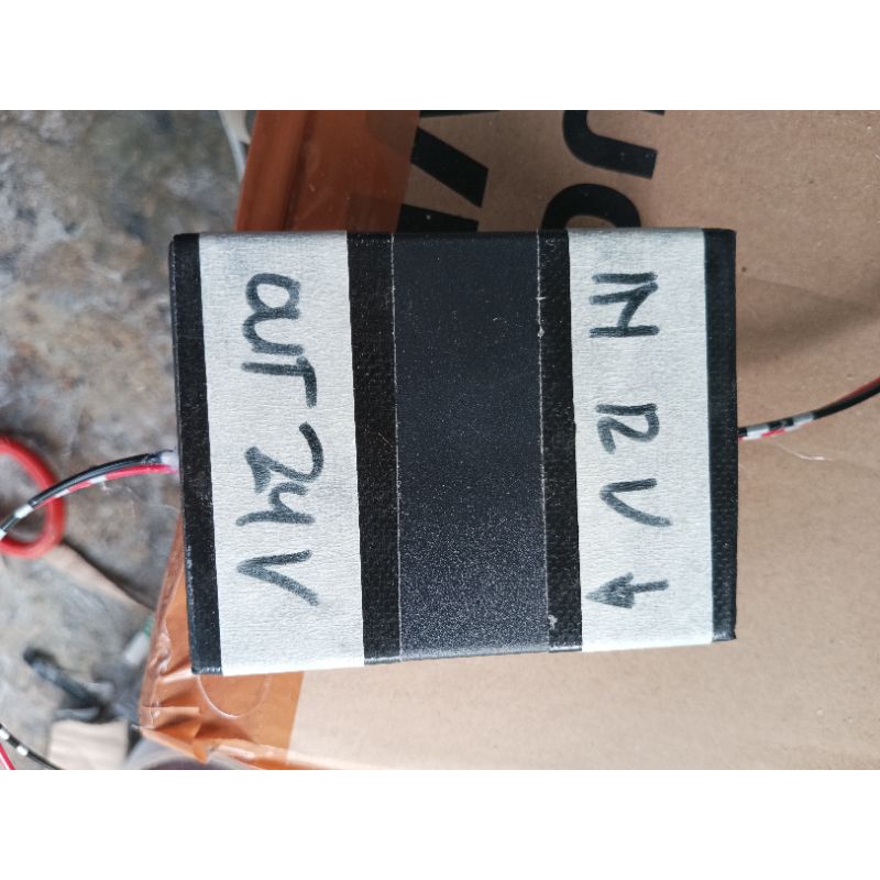step up penambah tegangan dr 12v ke 24v