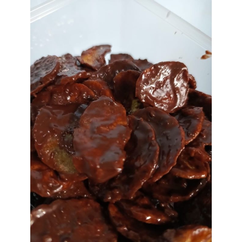 

Keripik Pisang Coklat Lumer Manis Dimulut.