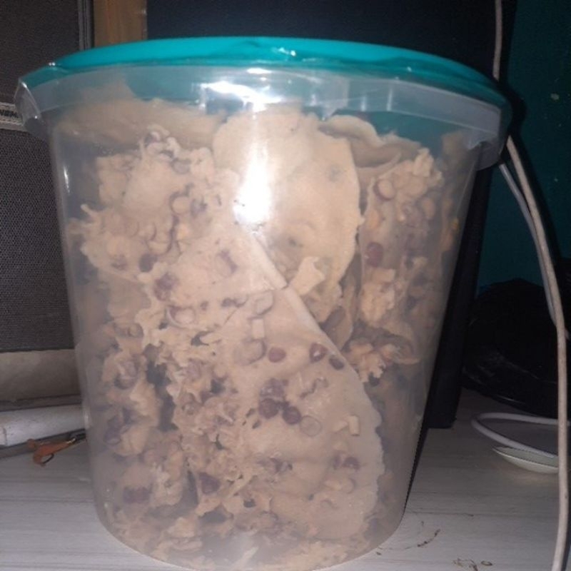 

peyek toples 5 lt"KACANG TANAH" sameday dan instan