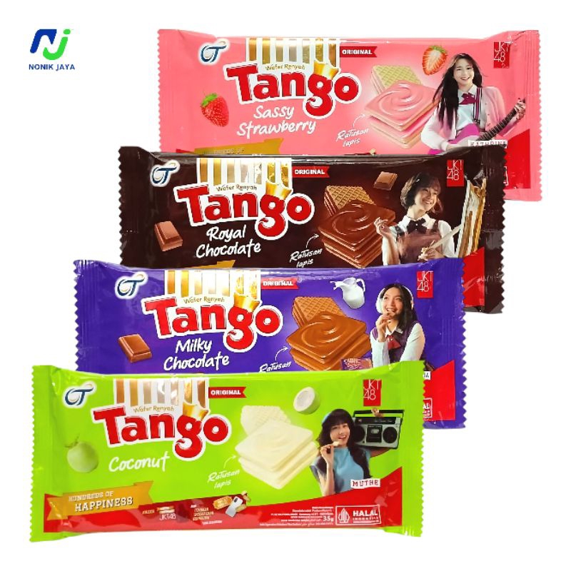 

Tango Wafer Special Edition JKT48 Pack Isi 10+Extra 3 Pcs(TANGO×JKT48)