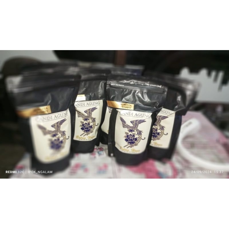 

Kopi Candi Agung 100% Robusta Dampit Malang 250gr