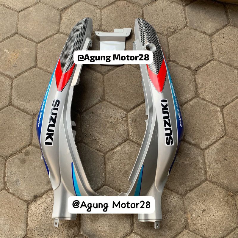 body set belakang kanan kiri satria lumba 2 tak set stiker