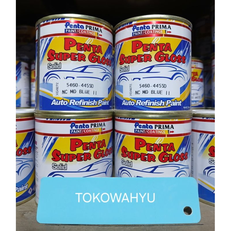 4455D CAT DUCO BIRU LAUT BIRU MUDA PENTA SUPER GLOSS