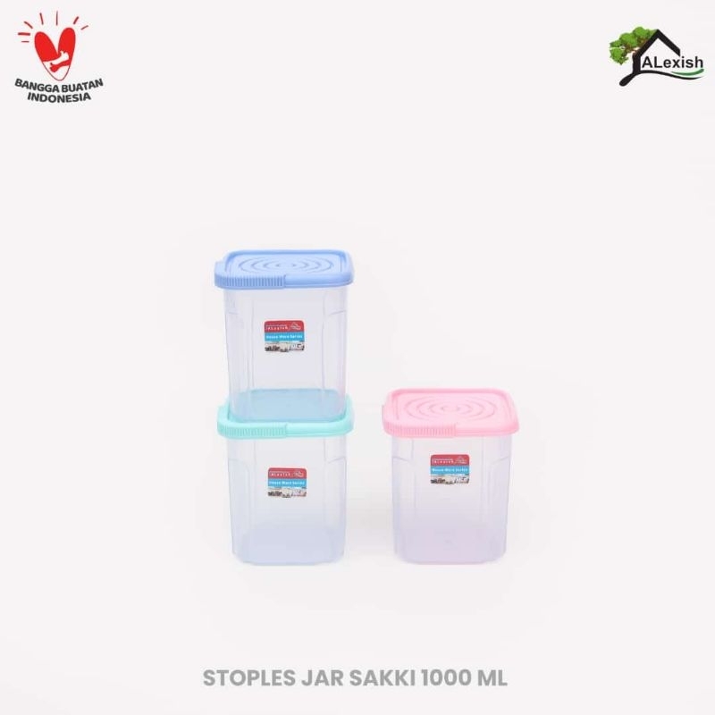 TOPLES KACANG JAR SAKKI 1000ML / GROSIR ECER PER PC TOPLES SERBAGUNA 