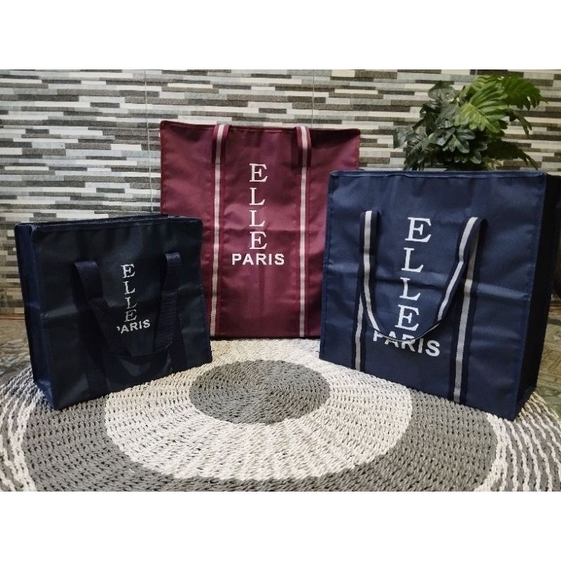TAS BELANJA TAS ELLE PARIS TAS TRAVEL