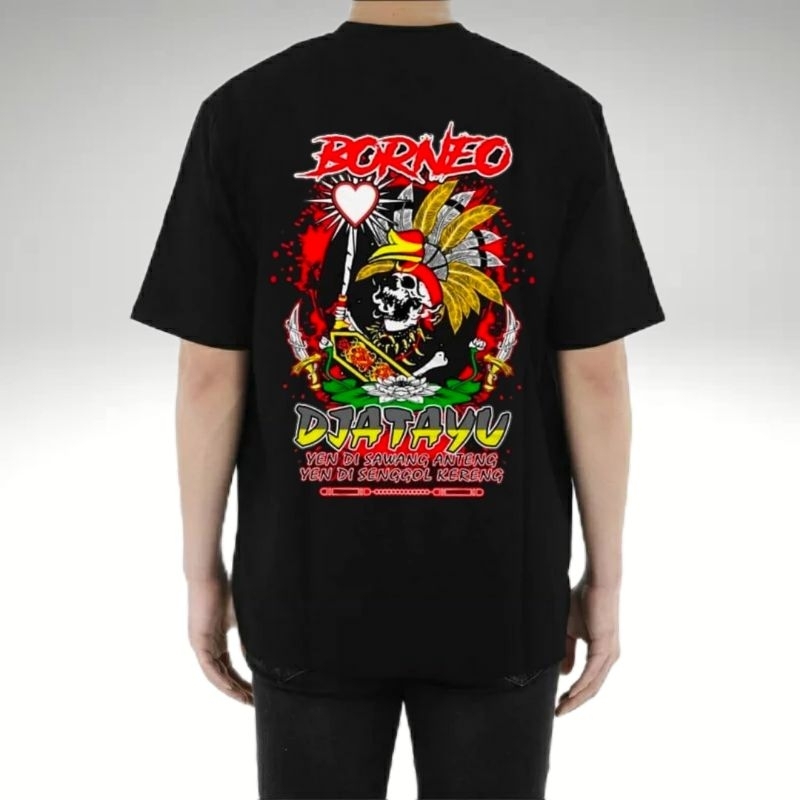 (Kode-03) Kaos Djatayu Borneo