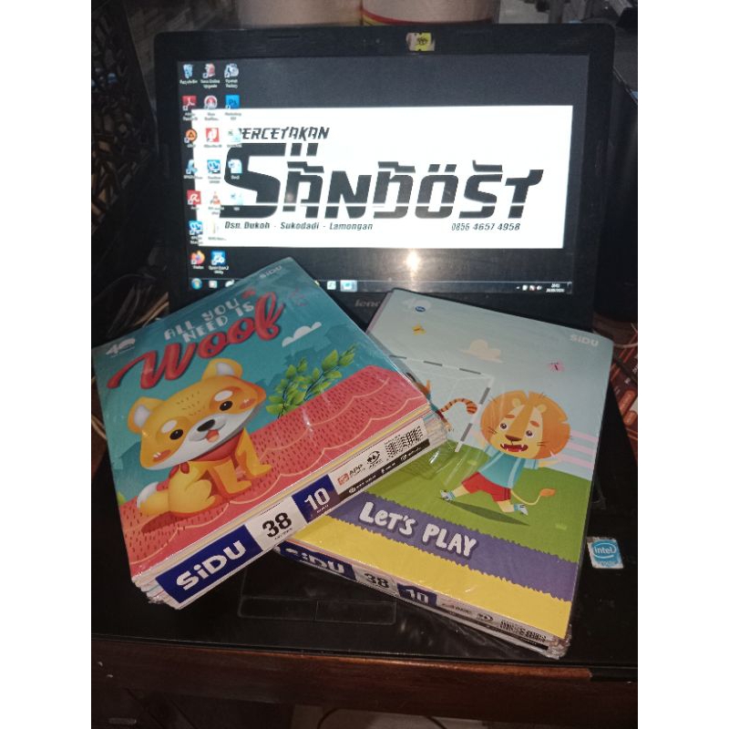 

(1 pack = 10 buku) Buku Tulis SIDU isi 38 lembar