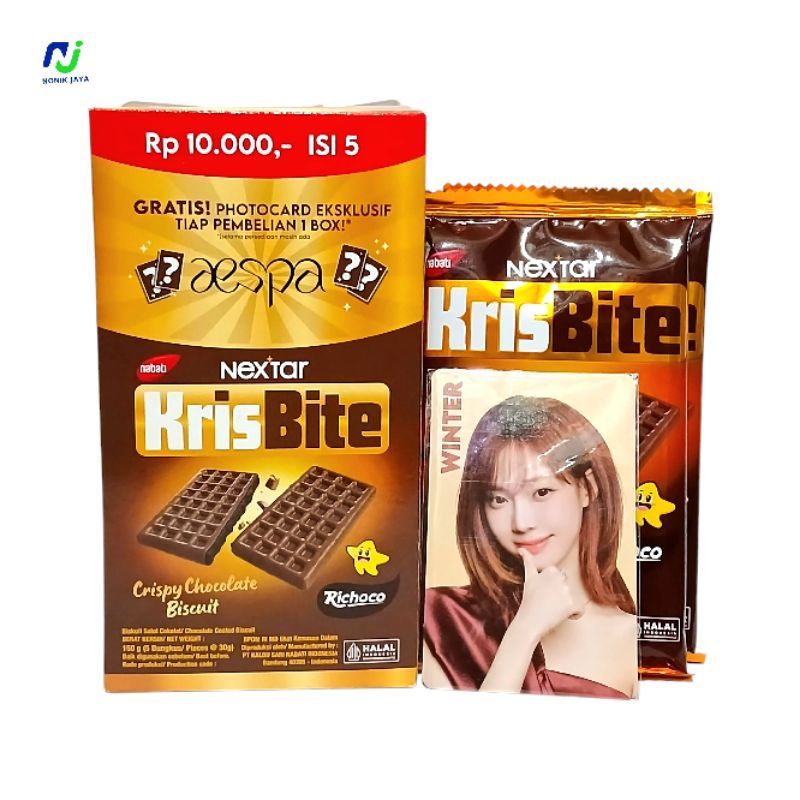 

Nabati Nextar KrisBite Box Isi 5 Pcs(DAPATKAN HADIAH PHOTOCARD AESPA)