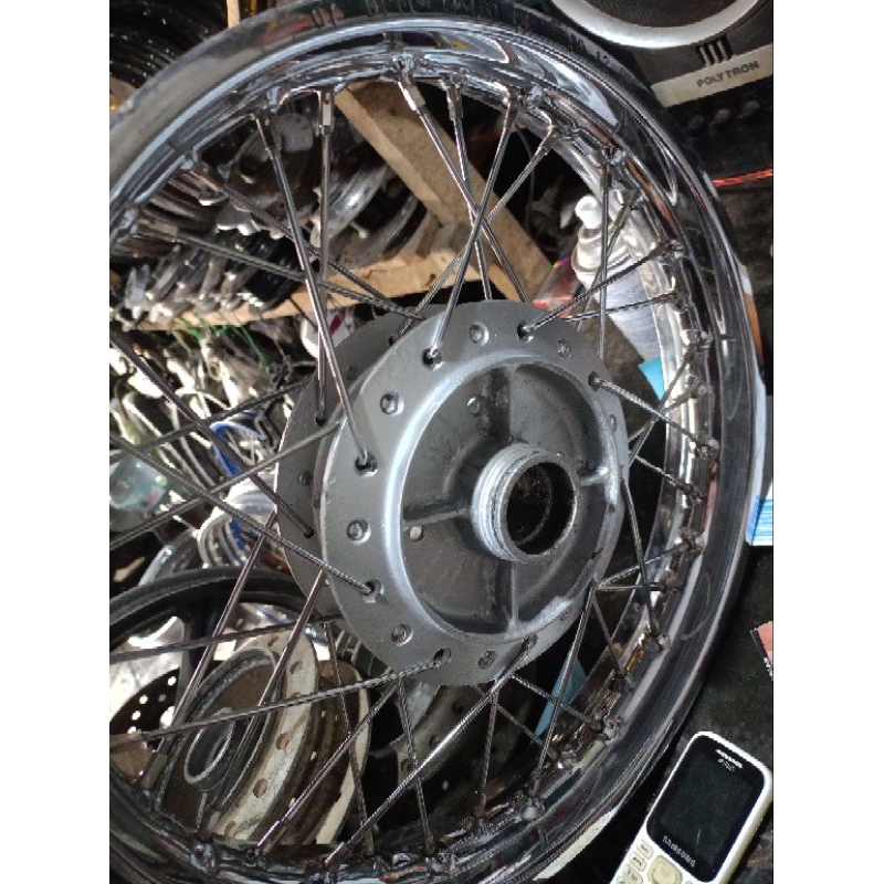 velg jari-jari ring'16 belakang Revo absolute Supra fit new Supra x125 old { second berkualitas }
