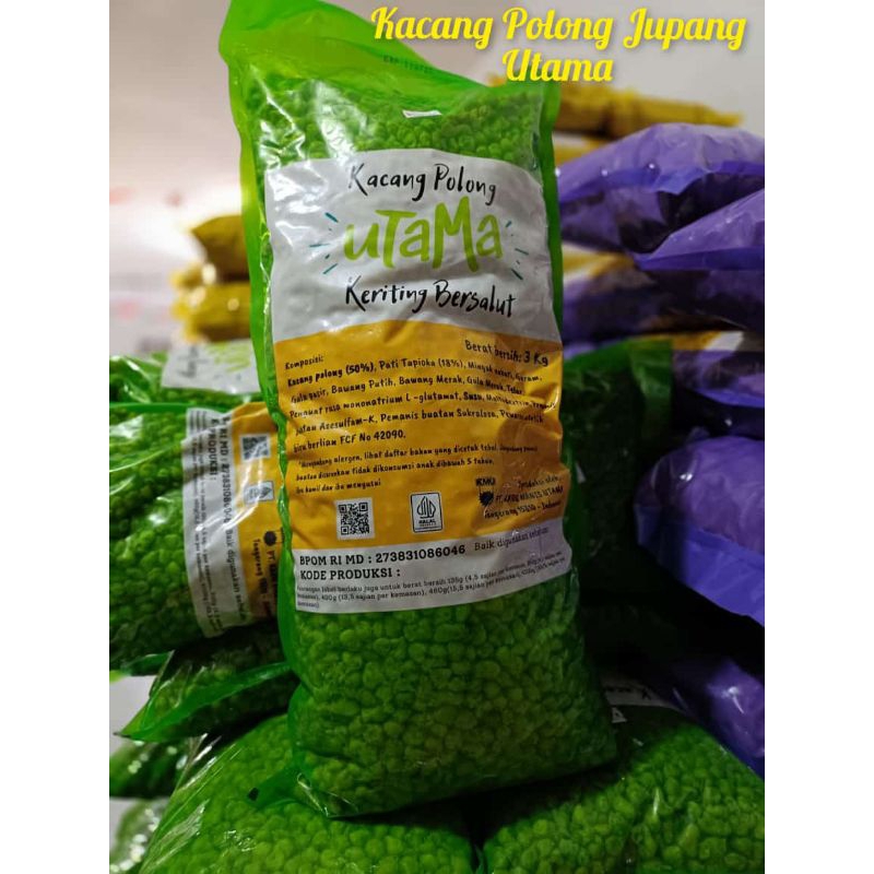 

KACANG POLONG JUPANG UTAMA 250 Gr