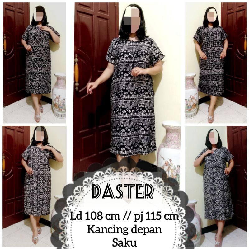 DASTER HITAM MANIS BATIK