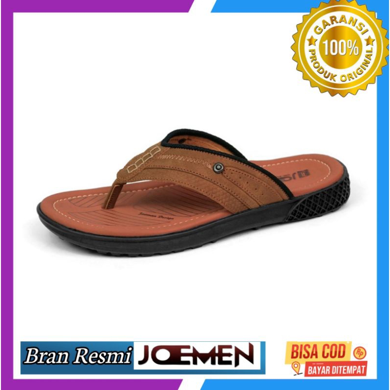 sandal pria joemen kulit S 07  new original sandal terbaru joemen sandal kulit