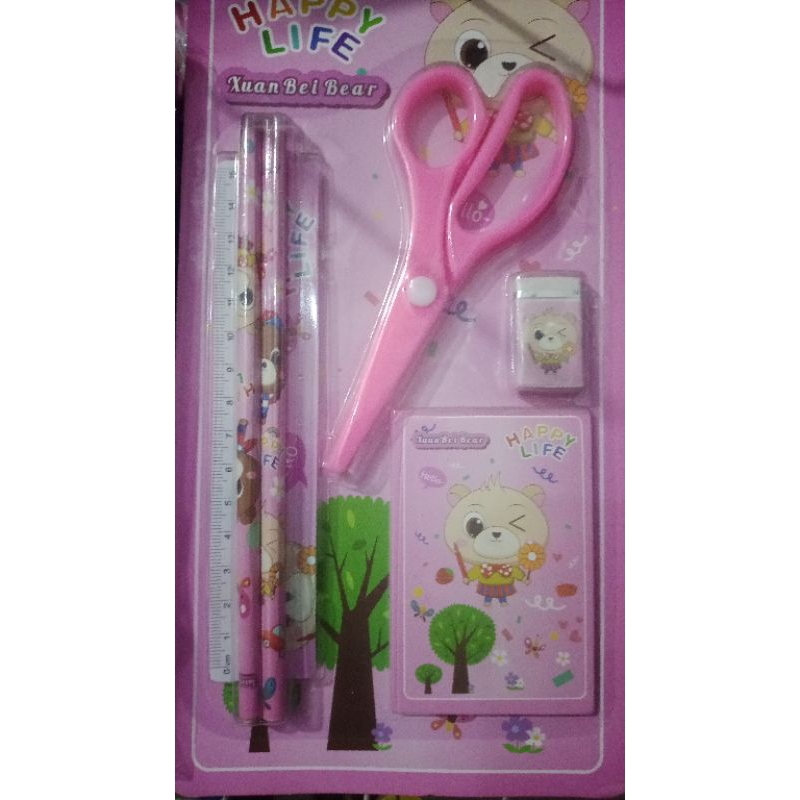 

alat tulis 1 set/set kado cantik