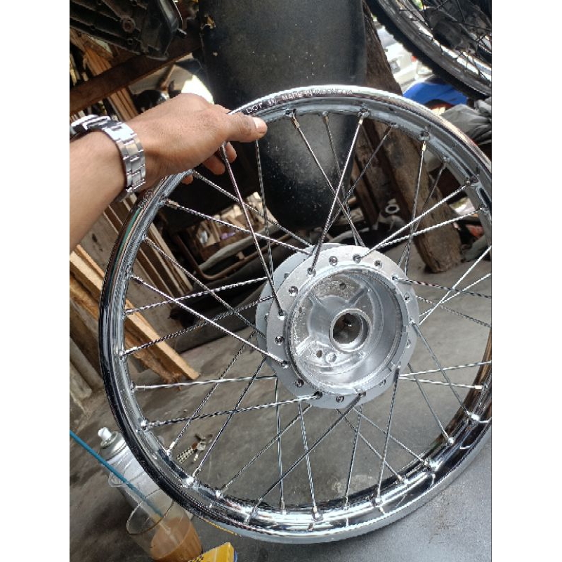 velg belakang 1pcs Ring'17 Std Suzuki smash Shogun smash new Titan second