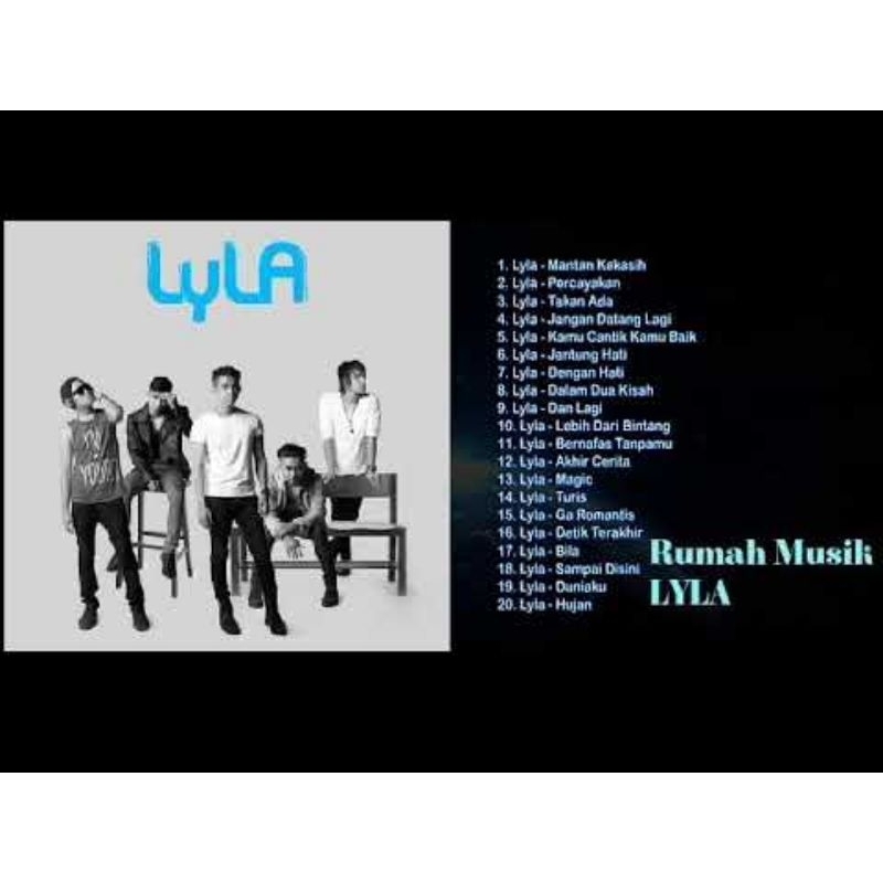 KASET CD MOBIL LAGU BAND LYLA-KASET CD COMPACT DISC LAGU POP INDONESIA 2000 AN-KASET CD LAGU POP 200