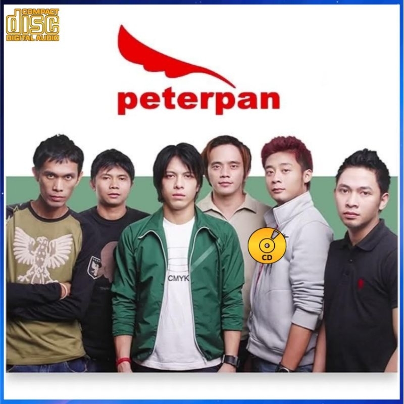 KASET CD MOBIL LAGU BAND PETERPAN -KASET CD COMPACT DISC LAGU POP INDONESIA 2000 AN-KASET CD LAGU PO