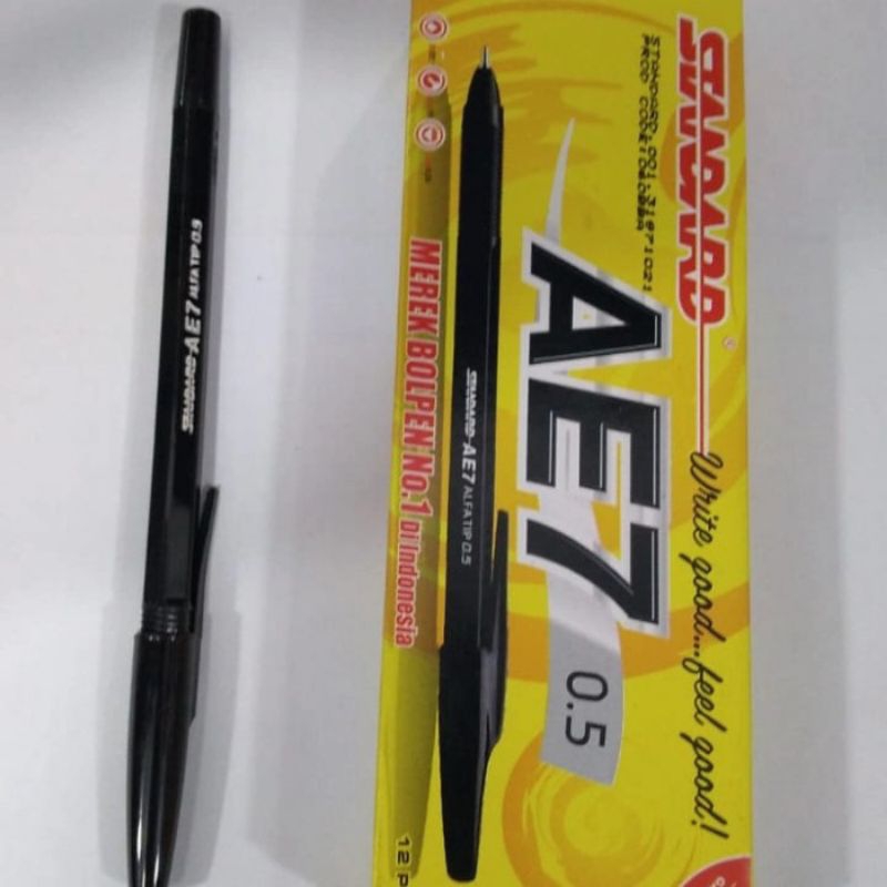 

Bolpen standart AE7/bolpen 3 warna