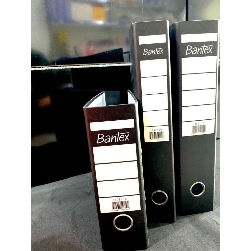 

KODE A72H Ordner Bantex 141 Folio 7cm 142 Folio 5cm 143 Kwitansi Economic Hitam