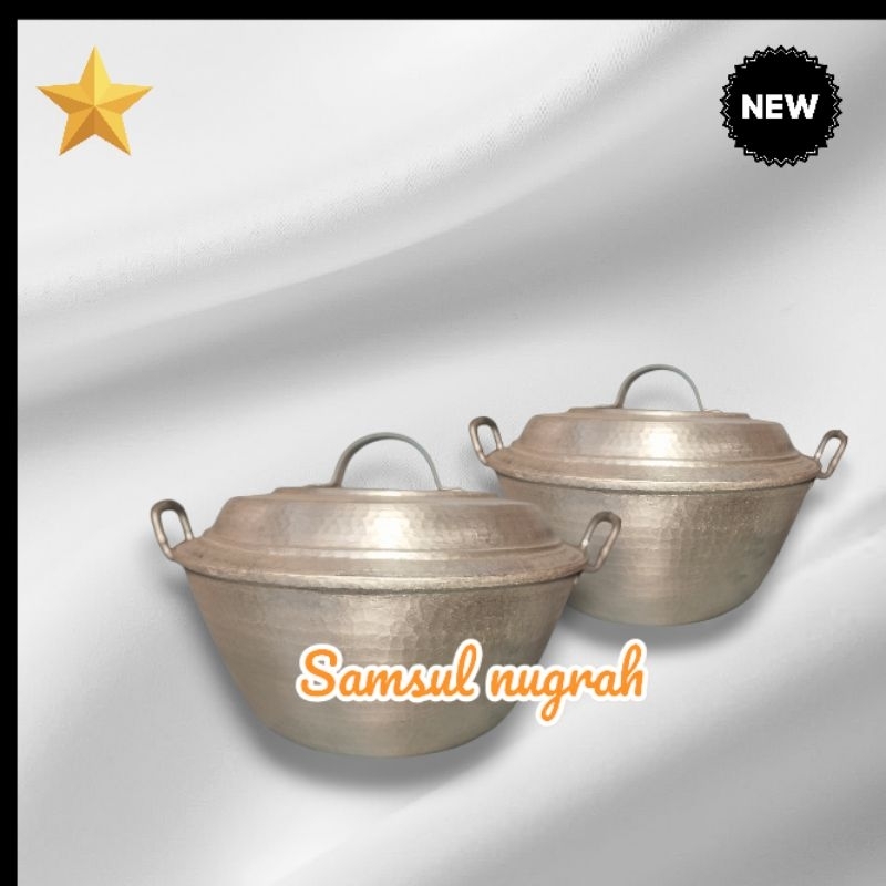 panci citel diameter 20cm tebal asli garut