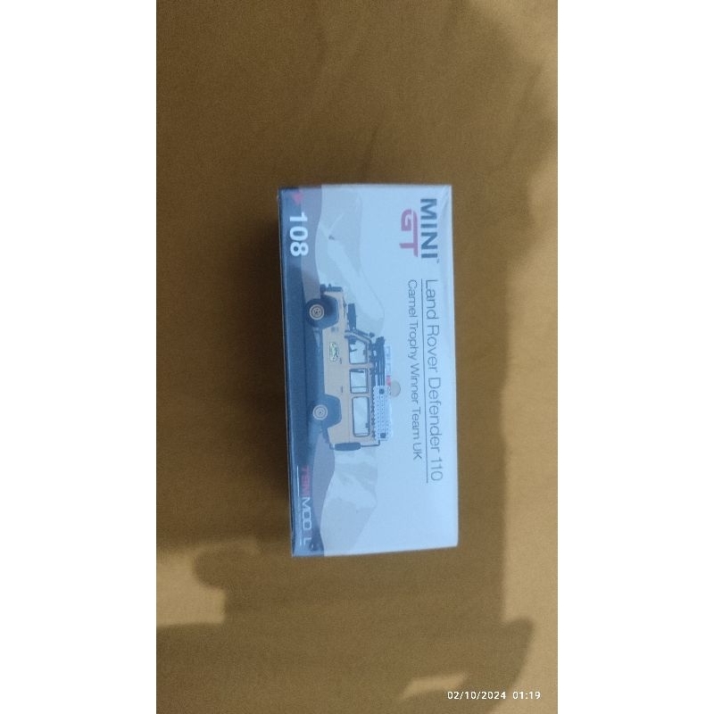 MINI GT LAND ROVER DEFENDER 110 TEAM UK 108