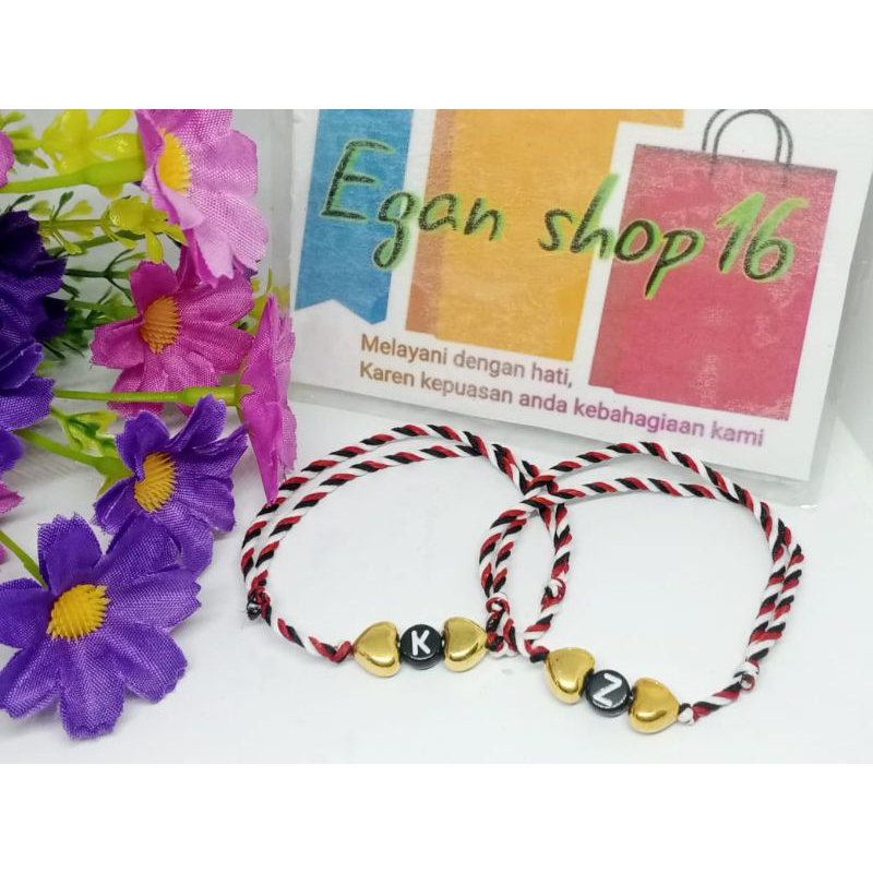 Gelang tridatu inisial Gelang tridatu inisial huruf Gelang tridatu love Gelang tridatu Gelang tridat