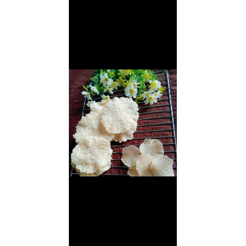 

kerupuk gendar mentah