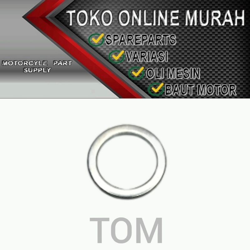 RING PULLY DEPAN YAMAHA MIO SPORTY/MIO SOUL, DIAMETER: 12,5MM