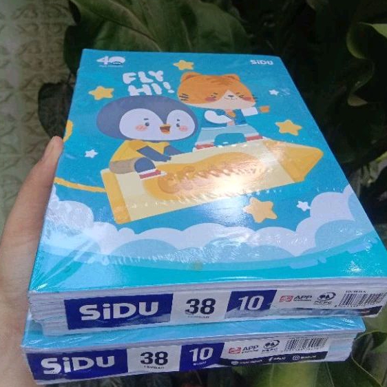 

BUKU TULIS SIDU / SINAR DUNIA 38 LEMBAR (1 PACK)