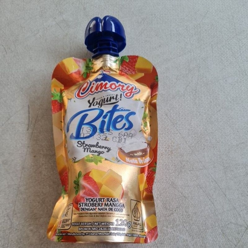 

Cimory Yogurt Bites 120gr Rasa Strawberry Mango