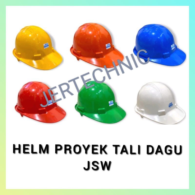 Helm Proyek JSW /Helm Pelindung Kepala/Helm Kerja