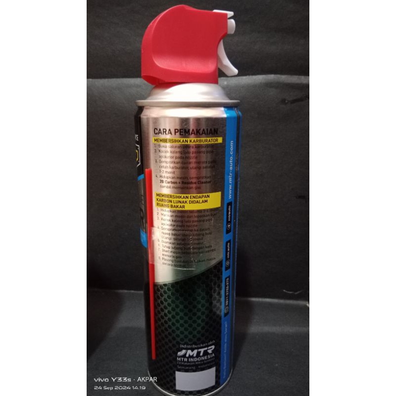 CARBU CLEAN 2B KARBURATOR CLEANER KARBU CLEANER 2B