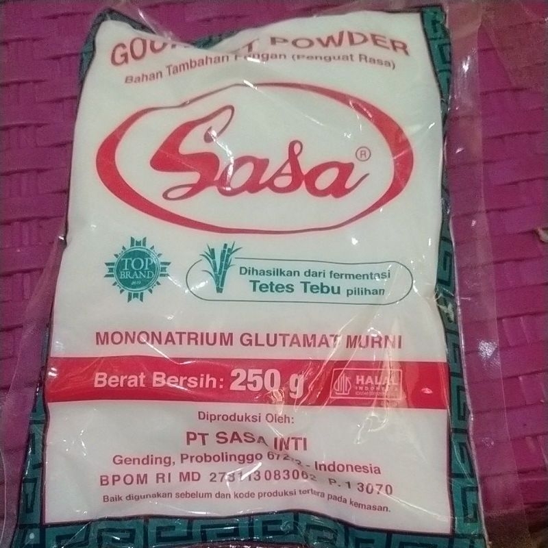 

Micin Sasa 250gram