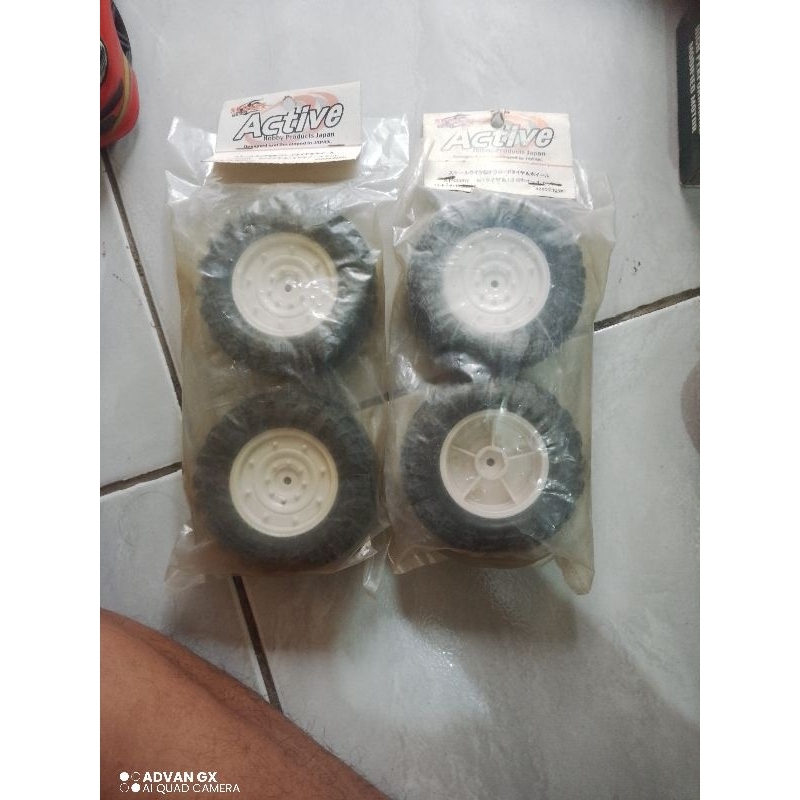 part rc ban rc adventure 1.9 merk active satu set new