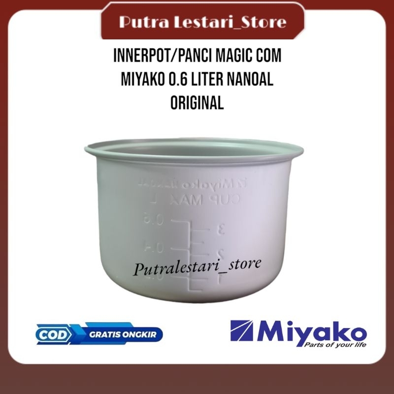 INNERPOT NANOAL / PANCI MAGIC COM MIYAKO NANOAL 0.6 LITER ORIGINAL