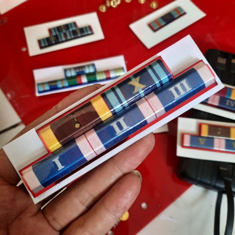Lencana Pancawarsa 1, 2, 3, Darma Bakti, Satyalancana Karya Satya 10 Tahun / Pita Tanda Jasa PDH