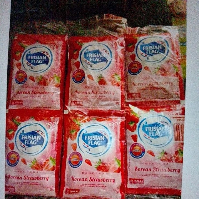 

SUSU BENDERA SACHET RASA KOREAN STRAWBERRY