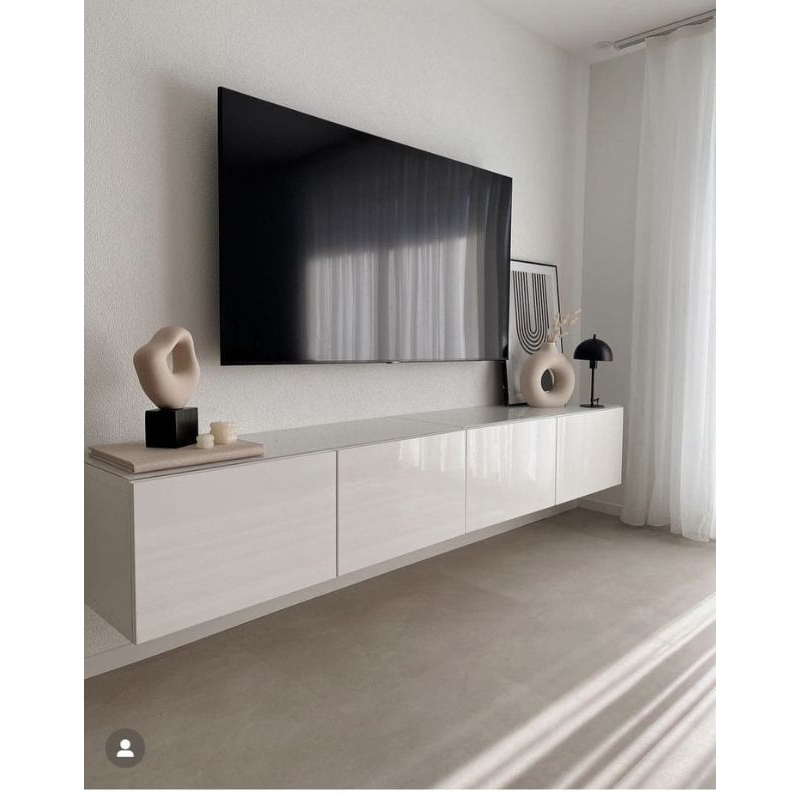 Meja tv gantung,rak tv ,MTV4 rak gantung laci, meja tv melanyang